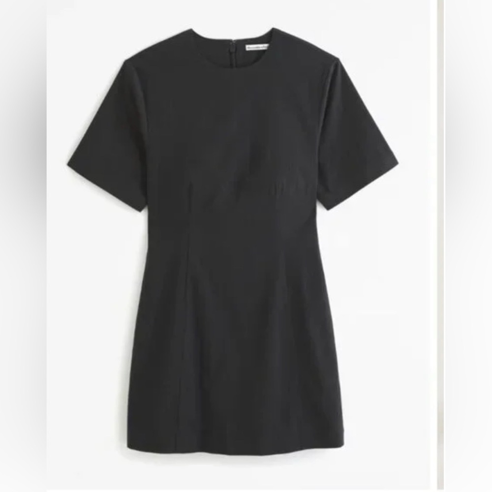 NWT A&F Stretch Tee Mini Dress l LP - Picture 3 of 6